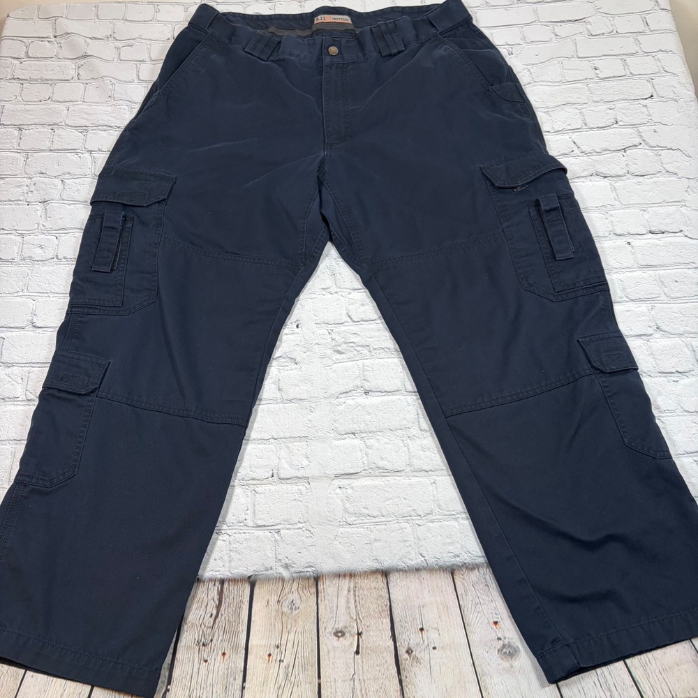 5.11 Tactical Academy Pants Navy Blue Cargo Workwear 74310-724 Mens 40x30